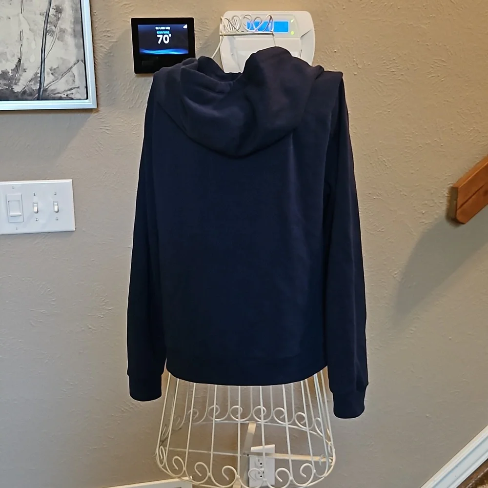 Like new VS PINK navy hoodie - Picture 3 of 4